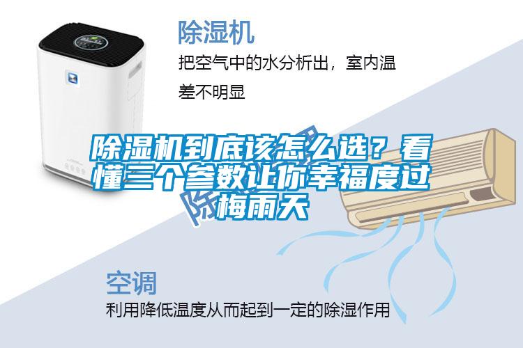 除濕機到底該怎么選？看懂三個(gè)參數讓你幸福度過(guò)梅雨天