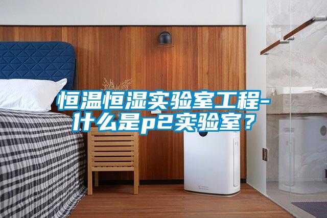 恒溫恒濕實(shí)驗室工程-什么是p2實(shí)驗室？