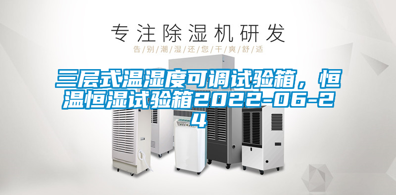 三層式溫濕度可調試驗箱，恒溫恒濕試驗箱2022-06-24