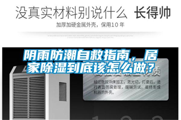 陰雨防潮自救指南，居家除濕到底該怎么做？