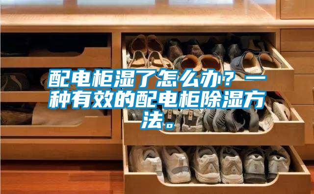 配電柜濕了怎么辦？一種有效的配電柜除濕方法。