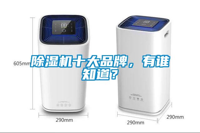 除濕機十大品牌，有誰(shuí)知道？