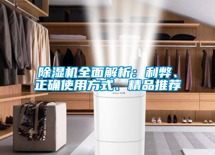 除濕機全面解析：利弊、正確使用方式、精品推薦