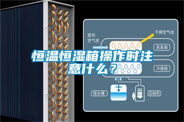 恒溫恒濕箱操作時(shí)注意什么？