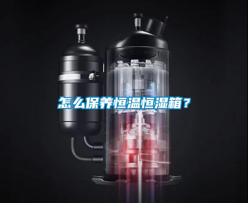 怎么保養恒溫恒濕箱？