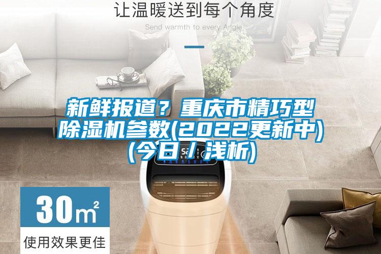 新鮮報道？重慶市精巧型除濕機參數(2022更新中)(今日／淺析)