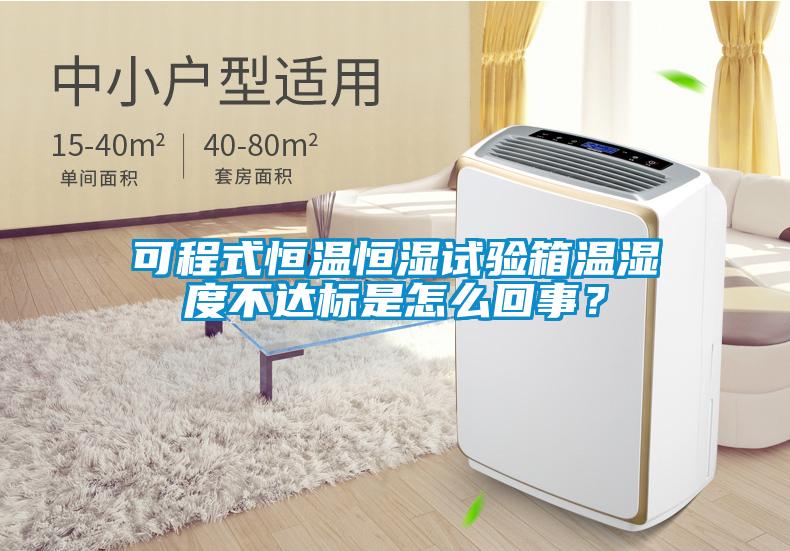 可程式恒溫恒濕試驗箱溫濕度不達標是怎么回事？
