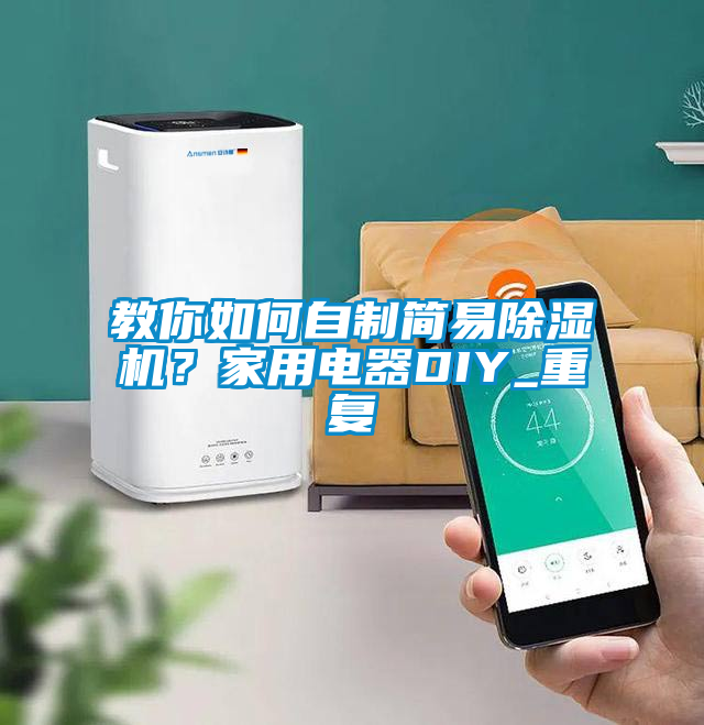 教你如何自制簡(jiǎn)易除濕機？家用電器DIY_重復