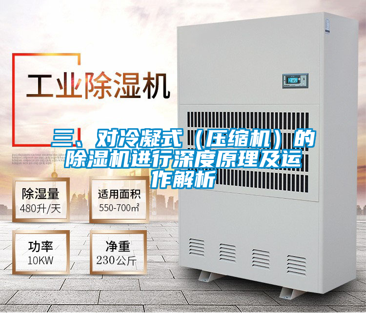 三、對冷凝式（壓縮機）的除濕機進(jìn)行深度原理及運作解析
