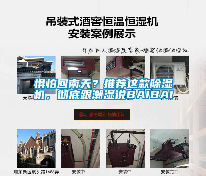 懼怕回南天？推薦這款除濕機，徹底跟潮濕說(shuō)BAIBAI
