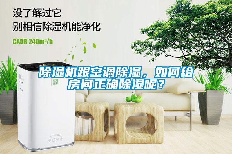 除濕機跟空調除濕，如何給房間正確除濕呢？