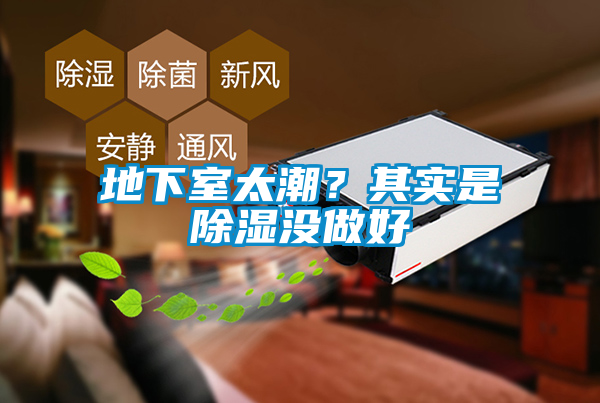 地下室太潮？其實(shí)是除濕沒(méi)做好