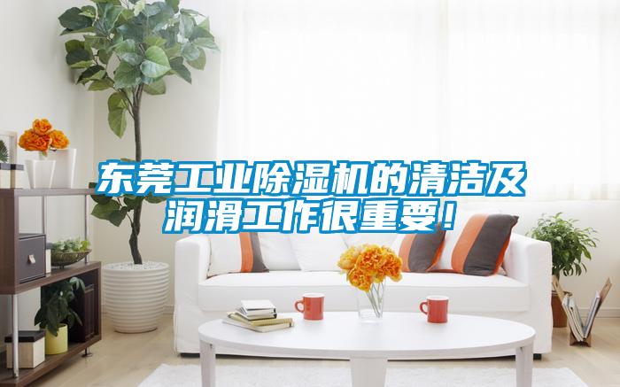 東莞工業(yè)除濕機的清潔及潤滑工作很重要！