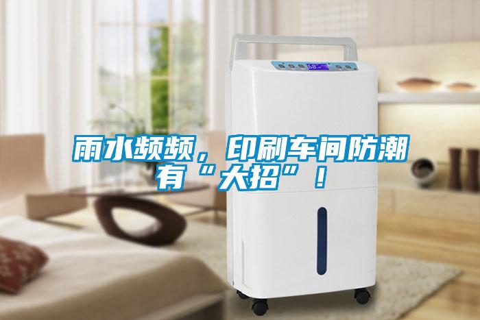 雨水頻頻，印刷車(chē)間防潮有“大招”！