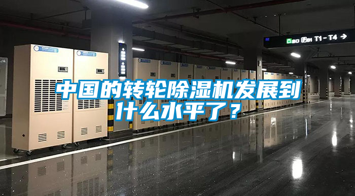 中國的轉輪除濕機發(fā)展到什么水平了？