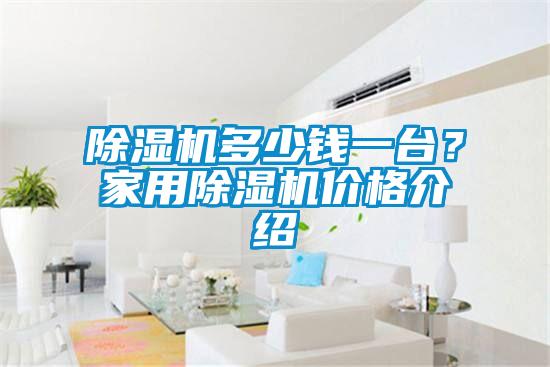 除濕機多少錢(qián)一臺？家用除濕機價(jià)格介紹