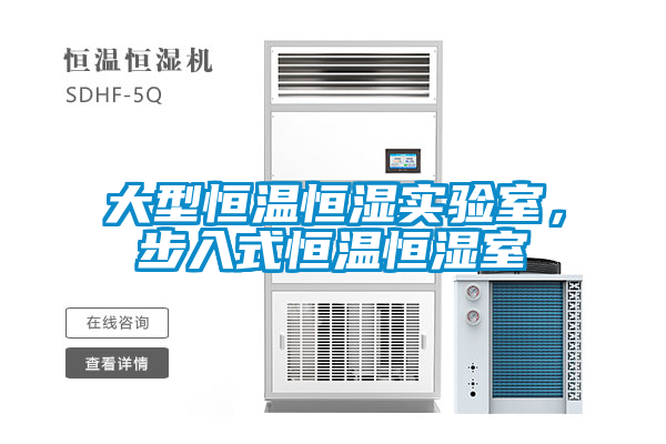 大型恒溫恒濕實(shí)驗室，步入式恒溫恒濕室