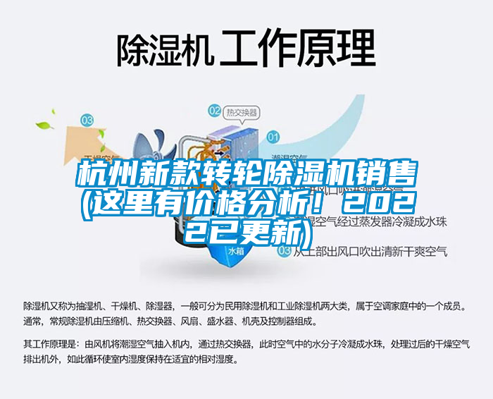 杭州新款轉輪除濕機銷(xiāo)售(這里有價(jià)格分析！2022已更新)