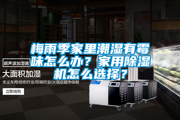 梅雨季家里潮濕有霉味怎么辦？家用除濕機(jī)怎么選擇？
