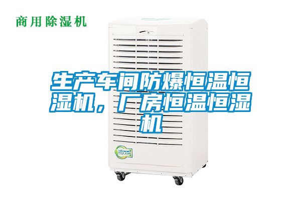 生產(chǎn)車(chē)間防爆恒溫恒濕機，廠(chǎng)房恒溫恒濕機