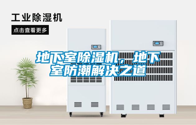 地下室除濕機，地下室防潮解決之道