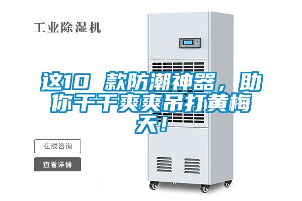 這10 款防潮神器，助你干干爽爽吊打黃梅天！