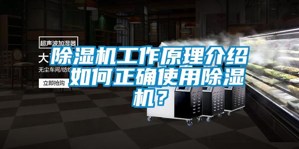 除濕機工作原理介紹 如何正確使用除濕機？