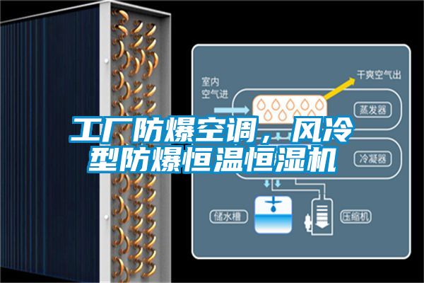 工廠(chǎng)防爆空調，風(fēng)冷型防爆恒溫恒濕機