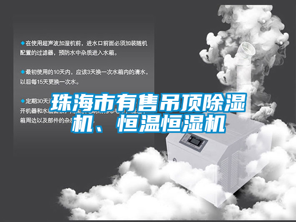珠海市有售吊頂除濕機、恒溫恒濕機