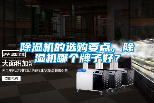 除濕機的選購要點(diǎn)，除濕機哪個(gè)牌子好？