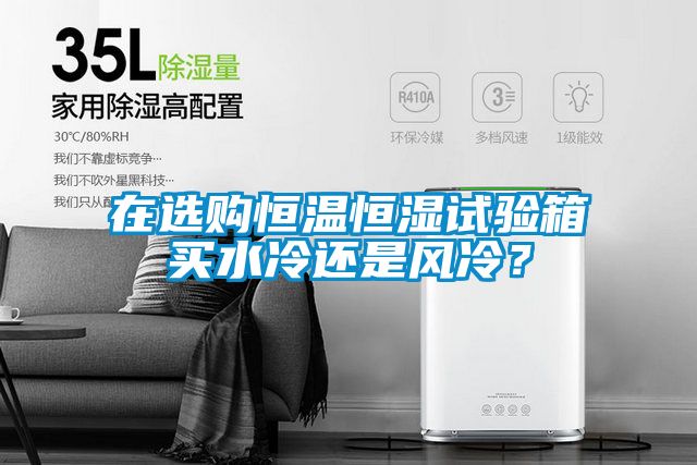 在選購恒溫恒濕試驗箱買(mǎi)水冷還是風(fēng)冷？