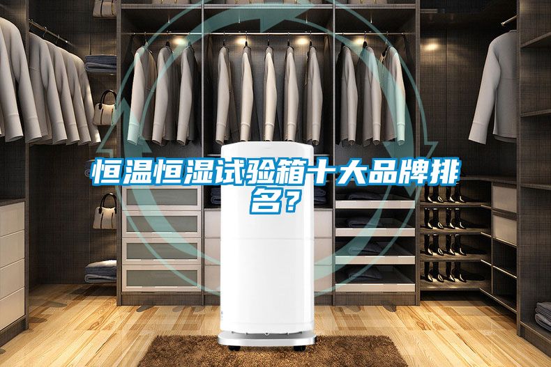恒溫恒濕試驗箱十大品牌排名？