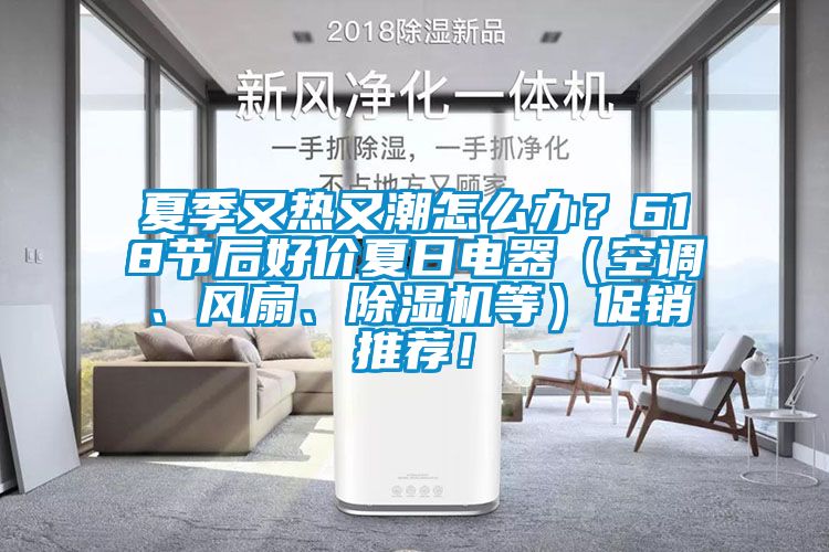 夏季又熱又潮怎么辦？618節后好價(jià)夏日電器（空調、風(fēng)扇、除濕機等）促銷(xiāo)推薦！