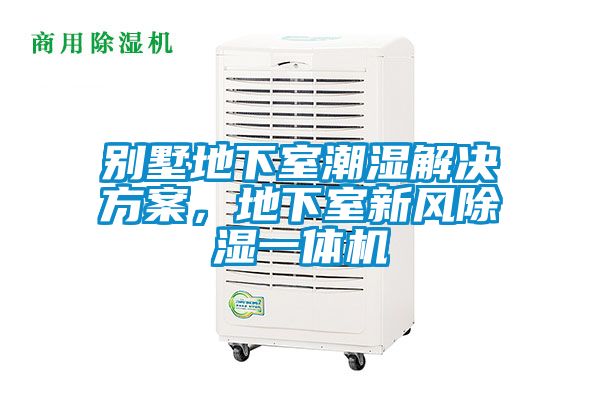 別墅地下室潮濕解決方案，地下室新風(fēng)除濕一體機