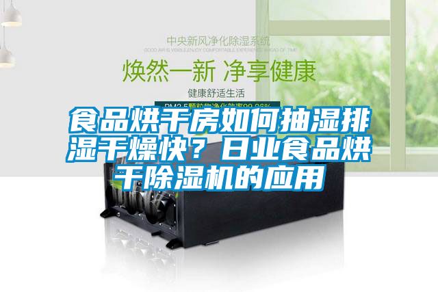 食品烘干房如何抽濕排濕干燥快？日業(yè)食品烘干除濕機的應用
