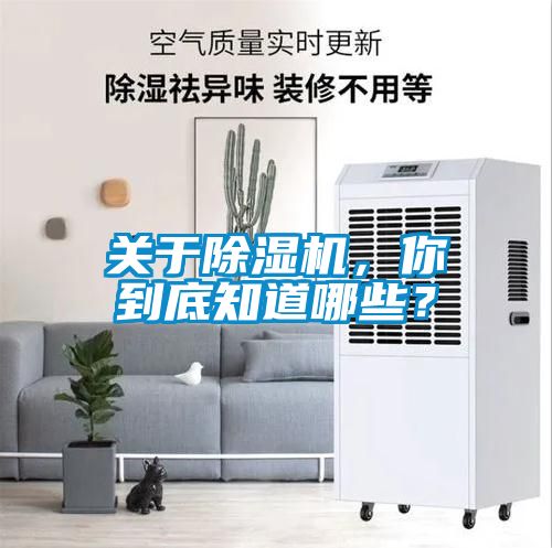 關(guān)于除濕機，你到底知道哪些？
