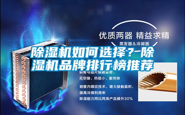 除濕機如何選擇？除濕機品牌排行榜推薦
