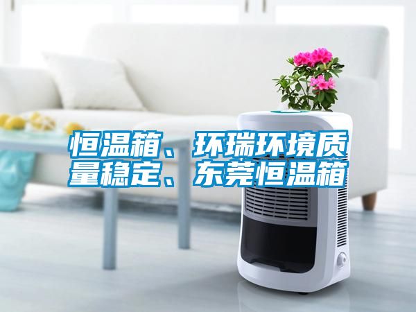 恒溫箱、環(huán)瑞環(huán)境質(zhì)量穩定、東莞恒溫箱
