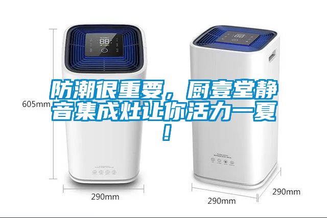 防潮很重要，廚壹堂靜音集成灶讓你活力一夏！