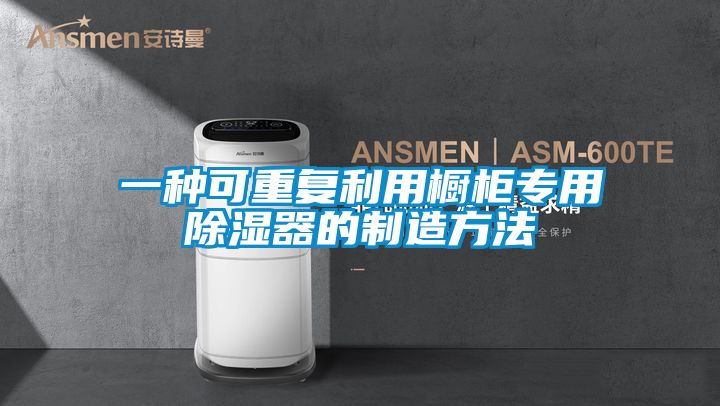 一種可重復利用櫥柜專(zhuān)用除濕器的制造方法