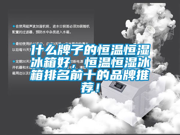 什么牌子的恒溫恒濕冰箱好，恒溫恒濕冰箱排名前十的品牌推薦！