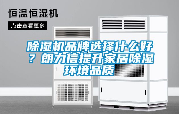 除濕機品牌選擇什么好？朗力信提升家居除濕環(huán)境品質(zhì)