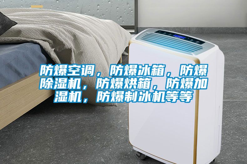 防爆空調，防爆冰箱，防爆除濕機，防爆烘箱，防爆加濕機，防爆制冰機等等
