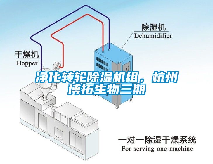 凈化轉輪除濕機組，杭州博拓生物三期