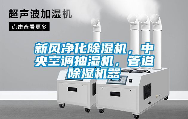 新風(fēng)凈化除濕機，中央空調抽濕機，管道除濕機器