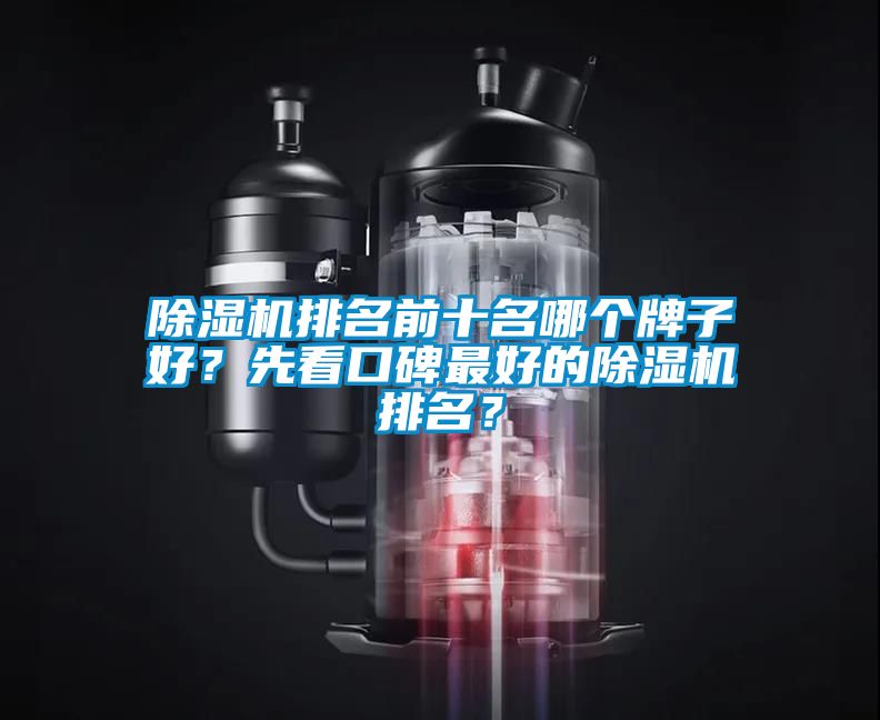 除濕機排名前十名哪個(gè)牌子好？先看口碑最好的除濕機排名？
