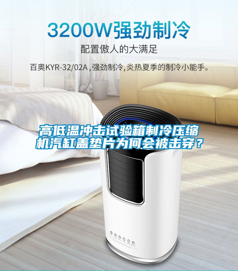 高低溫沖擊試驗箱制冷壓縮機汽缸蓋墊片為何會(huì )被擊穿？